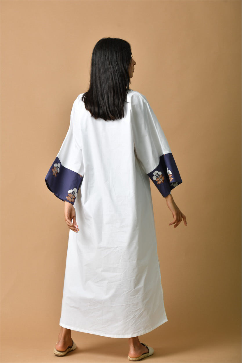 White kaftan - Basma by Haya