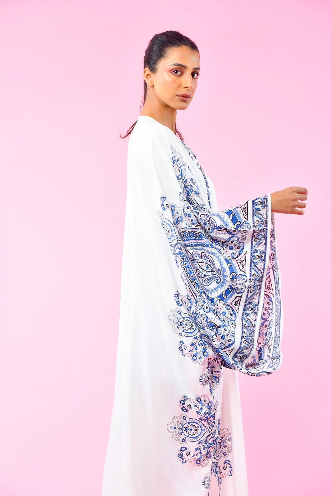 White cotton dress - Basma by Haya