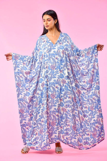 Floral kaftan - Basma by Haya
