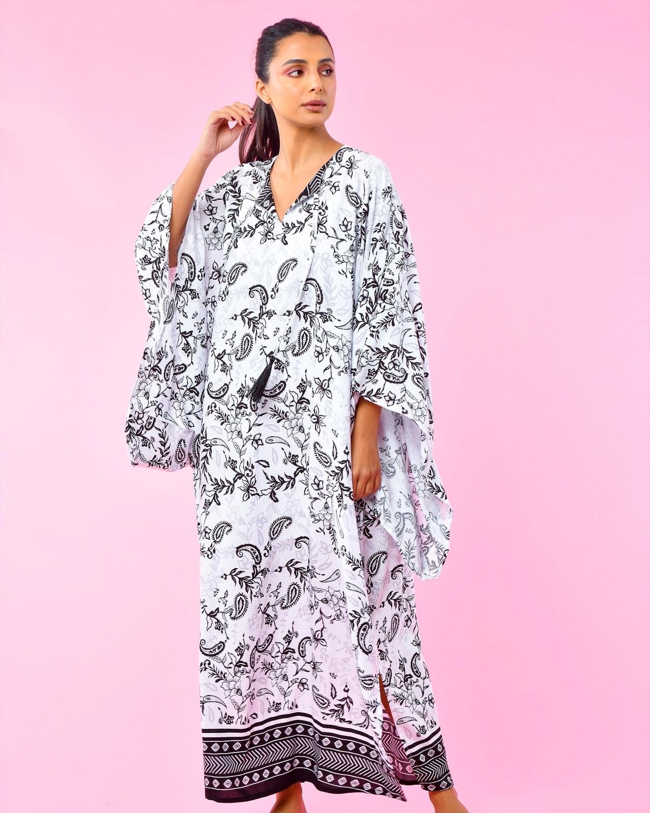 Black&white dress - Basma by Haya