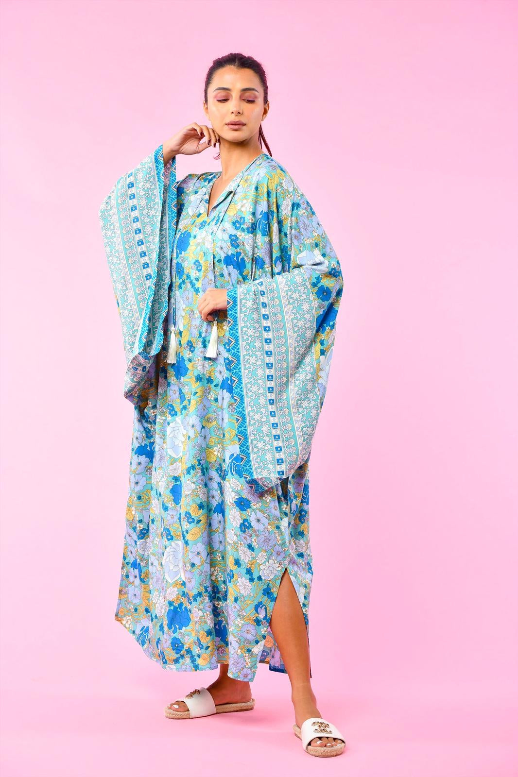 Light blue dress - Basma by Haya