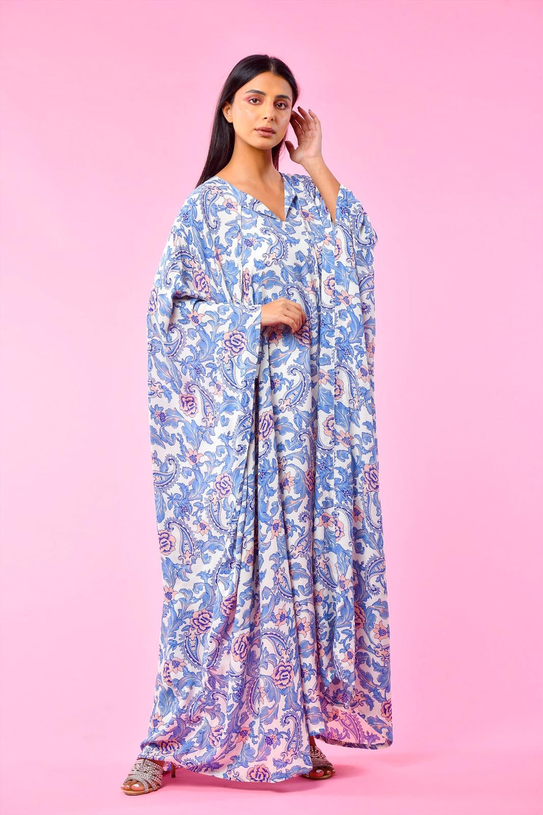 Floral kaftan - Basma by Haya