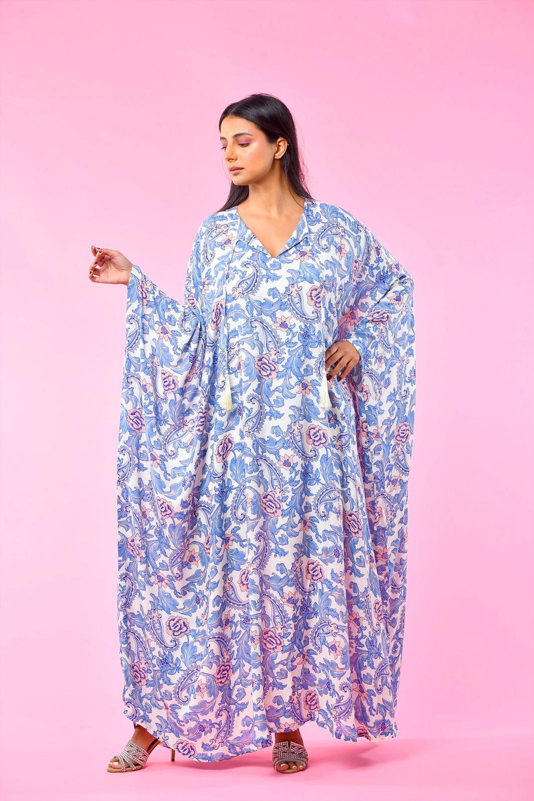 Floral kaftan - Basma by Haya