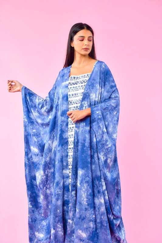 Blue Tie dye set - Basma by Haya